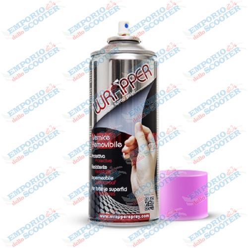 Wrapper AÃ©rosol de peinture amovible Fluo Fuxia 400ml