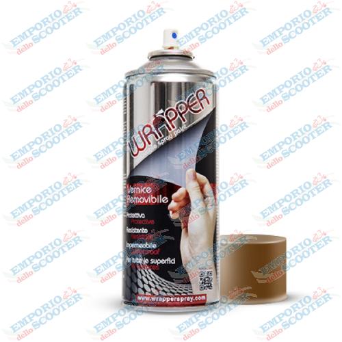 Wrapper Bombe de peinture amovible Moutarde 400ml