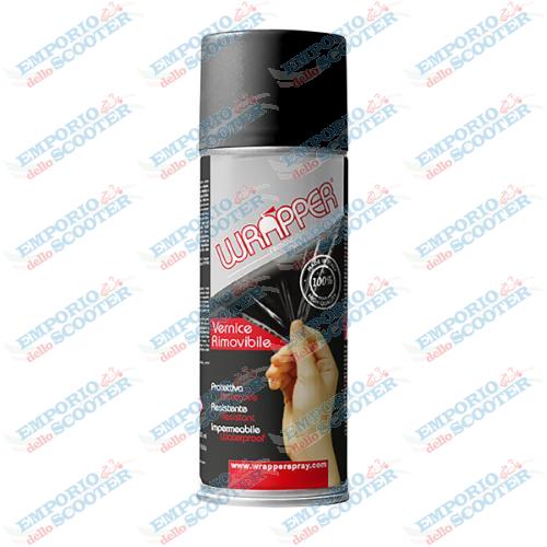 Bomboletta vernice rimovibile Wrapper oscurante fanali fume' 400ml