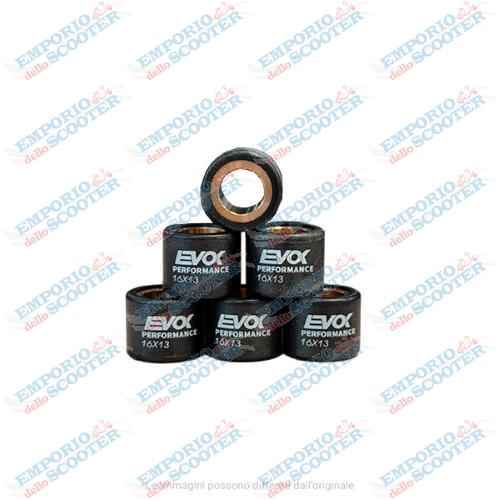 KIT RULLI VARIATORE IRON DRIVE 16X13MM 4GR