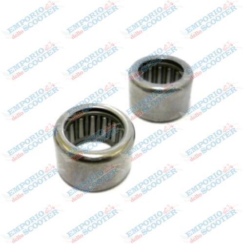 PAIRE DE DOUILLES À ROULEAUX 12×18×2 POUR AXE DE FOURCHE VESPA PX JUSQU’À 1982