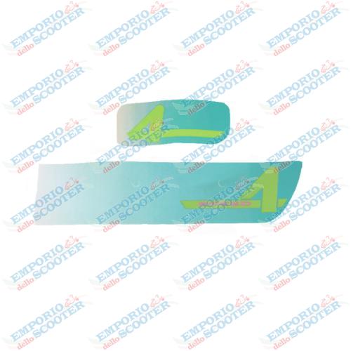 KIT ADHESIVOS HP4 LATERALES Y DELANTEROS  PIAGGIO VESPA HP 50-125