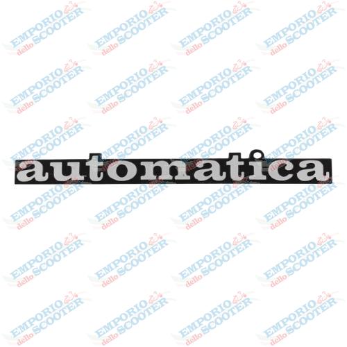 BADGE PIAGGIO AUTOMATICA