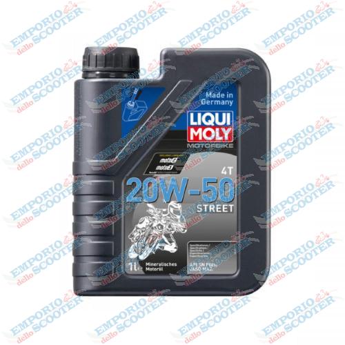 LIQUIMOLY HUILE MOTEUR 4T 20W-50 STREET 1L