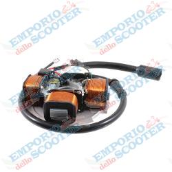 STATOR VESPA PK S - 4 PÔLES - 6 FILS (3+3)