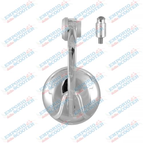 SPECCHIETTO DESTRO  UNIVERSALE PER MANUBRIO CON ADATTATORE