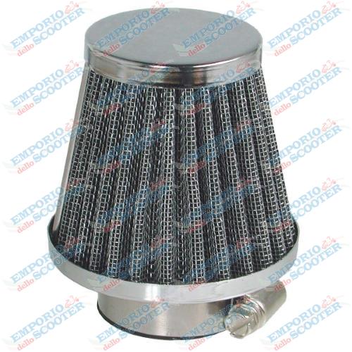 FILTRO ARIA NYPSO RACING METALLICO D35MM DIRITTO LUNGO