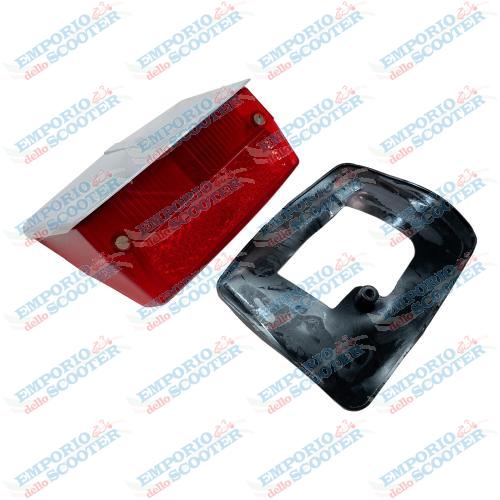 FARO POSTERIORE ORIGINALE SIEM COMPLETO DI GUARNIZIONE CON VISIERA COLORE GRIGIO