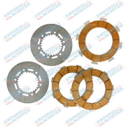 KIT DISCHI FRIZIONE 5 pz. VESPA GS 160 - SS 180 - RALLY PX 200 - 125 T5