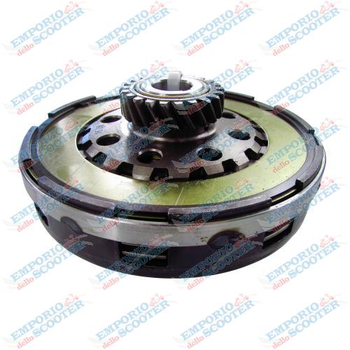 COMPLETE CLUTCH WITH REINFORCED CLUTCH BASKET - 23 TEETH - 8 SPRINGS - VESPA PX - RALLY - T5 - COSA