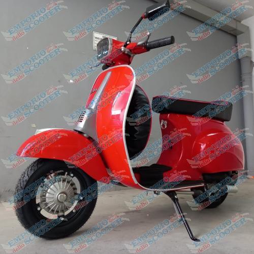 COPPIA CERCHIO TUBELESS INTERO - CON METZELLER ROADTECH 3.00-10 RUOTA DA 10 - GRIGIO