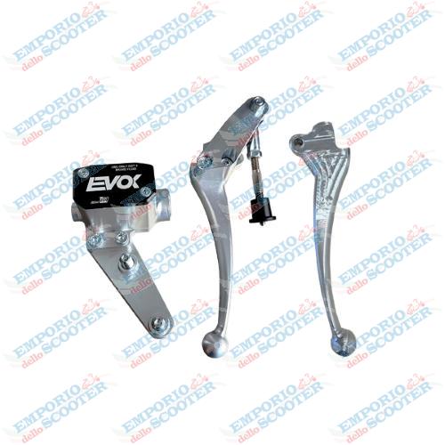 BRAKE MASTER CYLINDER EVOK IRON BRAKE P11 FOR VESPA PK - ALUMINUM