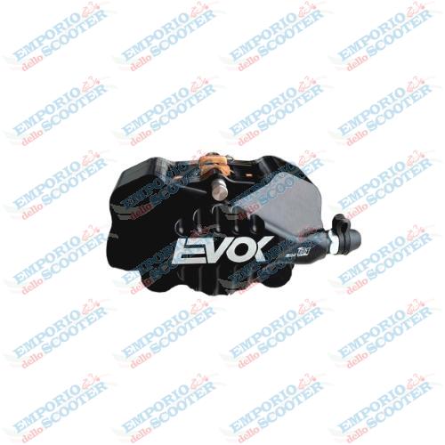 PINZA FRENO ANTERIORE EVOK IRON BRAKE P34 PER SUPPORTO TIPO VESPA PX - NERO
