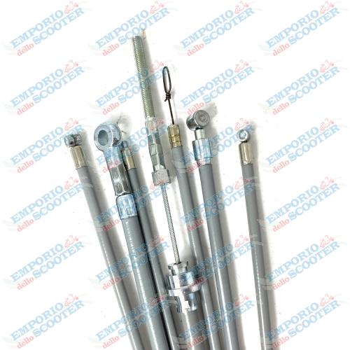 Kit de câble de transmission RMS Classic Teflon pour Piaggio Vespa PX ARCOBALENO