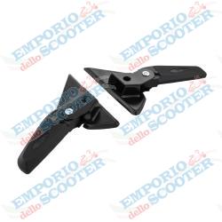BLACK FLOORBOARD FOOTRESTS FOR VESPA LX