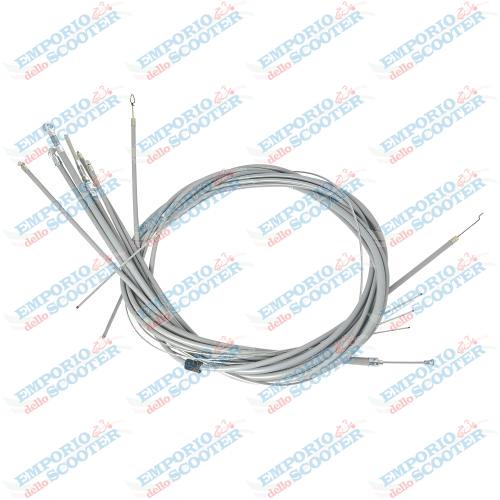 RMS Classic Teflon Transmission Cable Kit for Piaggio Vespa PX ARCOBALENO