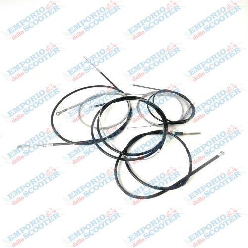 RMS Classic Teflon Transmission Cable Kit for Piaggio Vespa HP 50-125