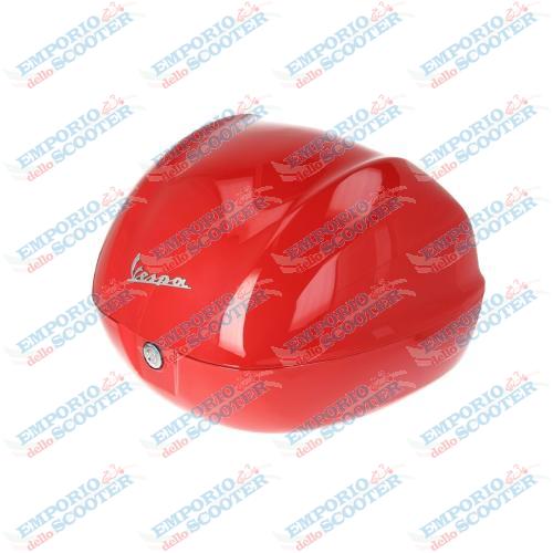 BAULETTO POSTERIORE VESPA 32L ROSSO LUCIDO 894 SENZA SCHIENALE - PRIMAVERA RED