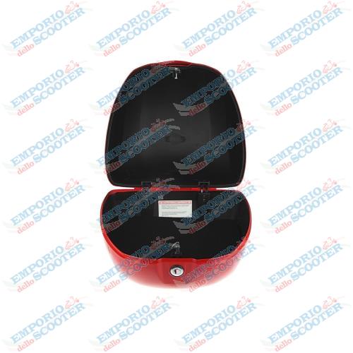 BAULETTO POSTERIORE VESPA 32L ROSSO LUCIDO 894 SENZA SCHIENALE - PRIMAVERA RED