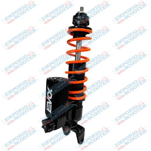 AMMORTIZZATORE POSTERIORE EVOK IRON SHOCK PER VESPA SMALL & LARGE FRAME- ARANCIO