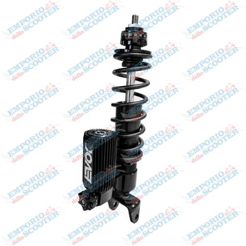 AMMORTIZZATORE POSTERIORE EVOK IRON SHOCK PER VESPA SMALL & LARGE FRAME- NERO