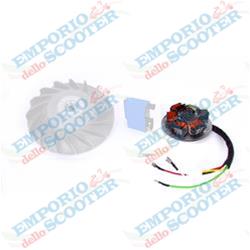 STATOR ÉLECTRONIQUE VESPA PX - DUCATI ENERGIA - 5 FILS - PREMIÈRE QUALITÉ