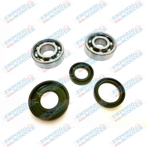CRANKSHAFT KIT - BEARINGS, OIL SEALS, RING VESPA 50 90 ET3 PRIMAVERA 