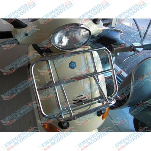 CHROME FRONT LUGGAGE CARRIER FOR VESPA ET2-ET4