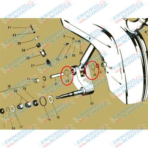 O-RING FRONT TRAVERSE 20x16x3mm