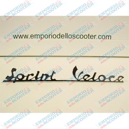 TARGHETTA POSTERIORE VESPA - SPRINT VELOCE