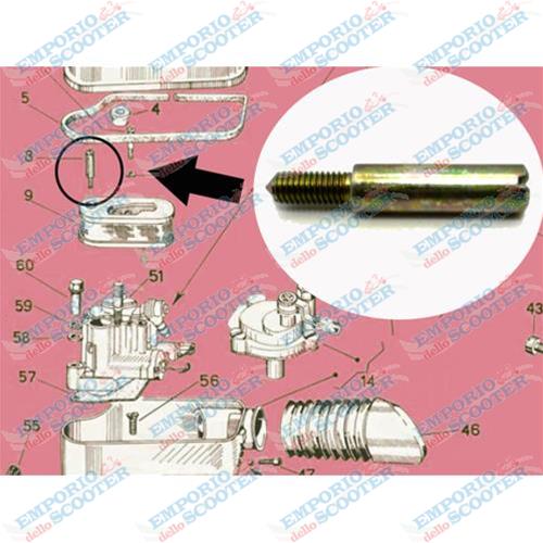 VITE FILTRO ARIA CARBURATORE DELLORTO SI