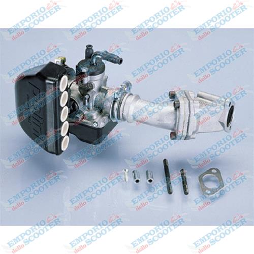 KIT CARBURATORE 24 + COLLETTORE LAMELLARE + SCATOLA ARIA - POLINI VESPA 50 ET3 PRIMAVERA