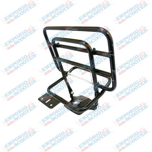 PORTAEQUIPAJE TRASERO PINTADO NEGRO PARA VESPA 50 PRIMAVERA ET3