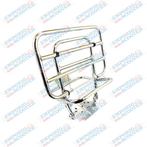CHROME REAR LUGGAGE CARRIER FOR VESPA 50 PRIMAVERA ET3