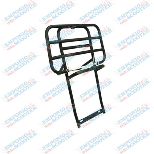 REAR LUGGAGE CARRIER VESPA 125 150 180 200 - BLACK PAINTED