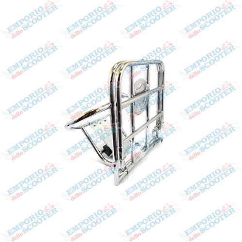 PORTAEQUIPAJE TRASERO CROMADO CON PORTA-RUEDA