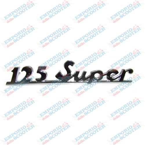TARGHETTA POSTERIORE - 125 SUPER
