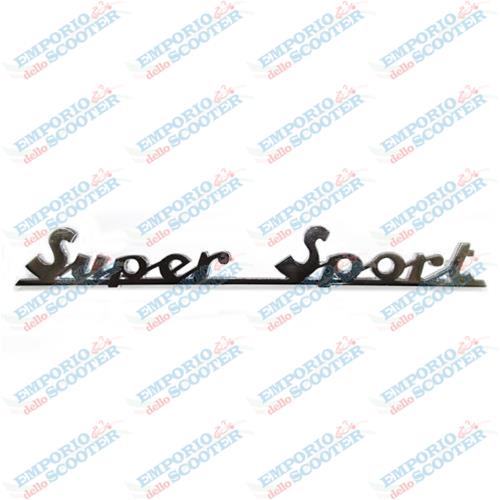 TARGHETTA POSTERIORE - SUPER SPORT
