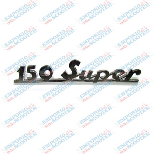 TARGHETTA POSTERIORE "150 SUPER"