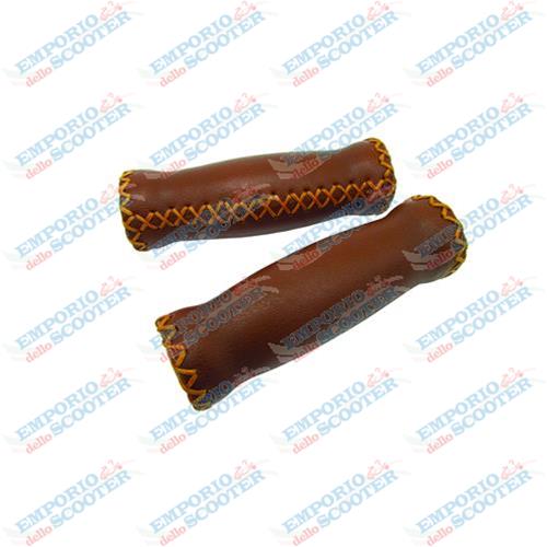 PUNOS HECHOS A MANO - ESTILO VINTAGE - COLOR MARRON