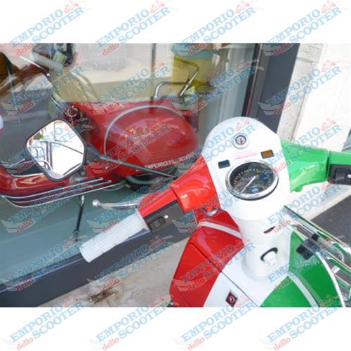 RÉTROVISEUR VESPA EN PLASTIQUE NOIR - HOMOLOGUÉ