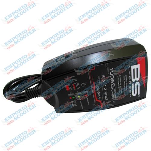BATTERY CHARGER AND RECHARGE MAINTAINER FOR VESPA ALL MODELS WITH BATTERY (6V AND 12V)