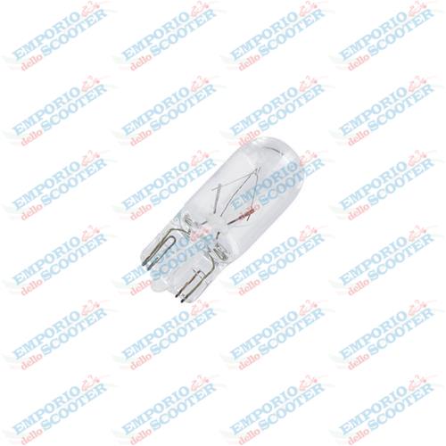 T10 TYPE BULB - 12V 5W - HEADLIGHT (VESPA SCOOTER - PX HALOGEN)