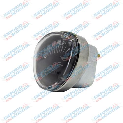 COMPTEUR KM NOIR 120 kmh AVEC CONTOUR CHROME'