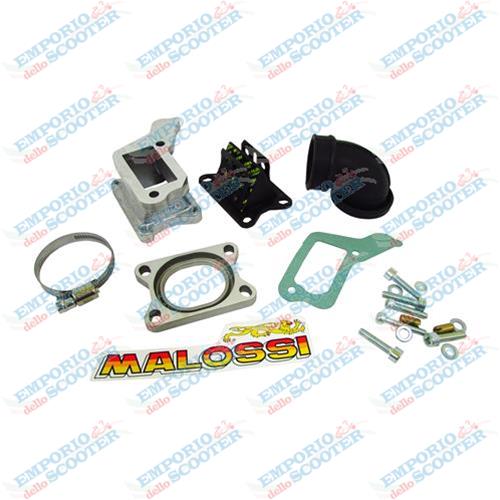 KIT COLECTOR DE ADMISIÓN LAMINAR MALOSSI PARA VESPA PX 200E CARBURADOR PHBH 28-30