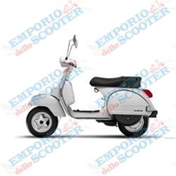 PAIR OF CHROME MIRRORS FOR VESPA PX (DISC BRAKE)