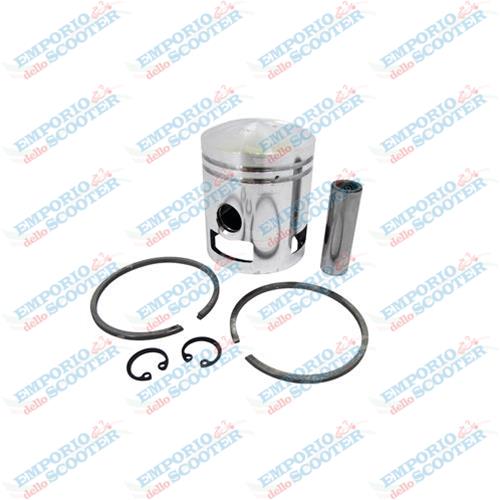 PIAGGIO PISTON 57.8MM 150cc - VESPA PX - SPRINT VELOCE - GTR (3 TRANSFERS) - RINGS WITH PIN AND CIRCLIPS