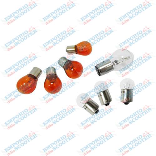 BULBS KIT 8 PCS - 12V FOR VESPA PX