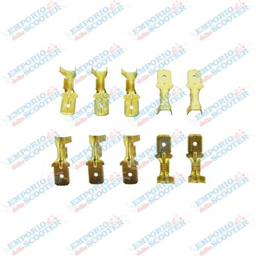 KIT 10PCS TERMINALES MACHO 6,3MM