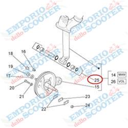 PERNO SOSPENSIONE ANTERIORE APE TM 602 703 - TM DIESEL